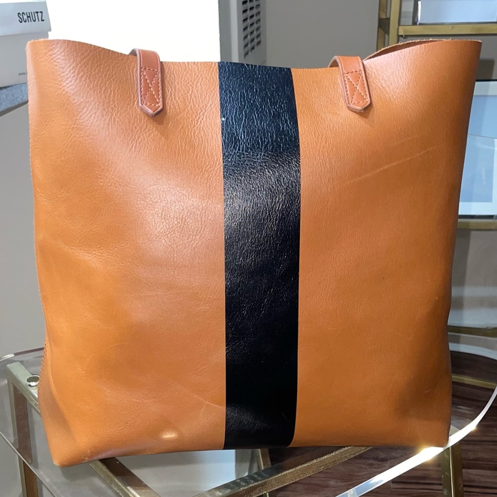 Madewell Tote | The Paintstripe Transport Tote